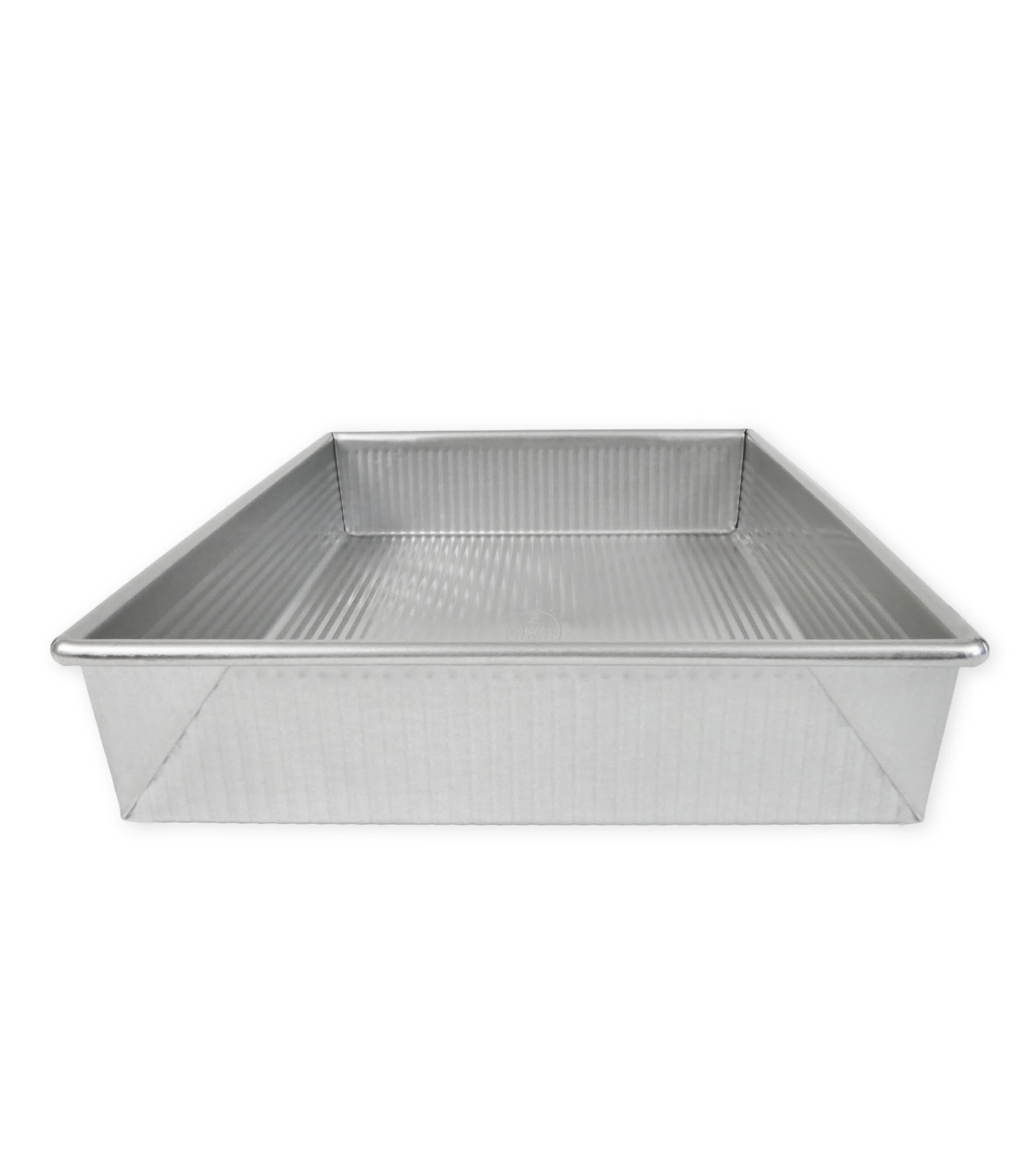 USA Pan 1110RC naczynie do pieczenia nieprzywierająca prostokątna forma do ciasta, stop, stal aluminiowana