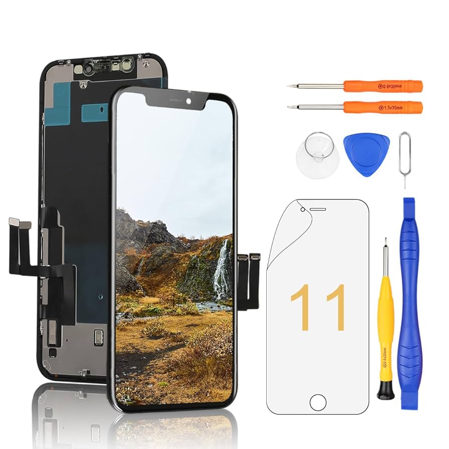 iPhone11 のフロントパネル パーツ取りに使って下さい iPhone11 のフロントパネル パーツ取りに使って下さい Amazon