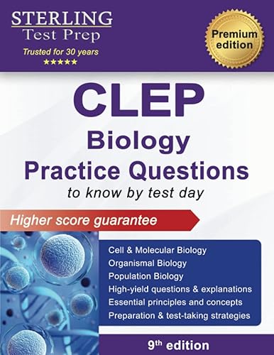CLEP Biology Practice Questions: High Yield CLEP Biology Questions