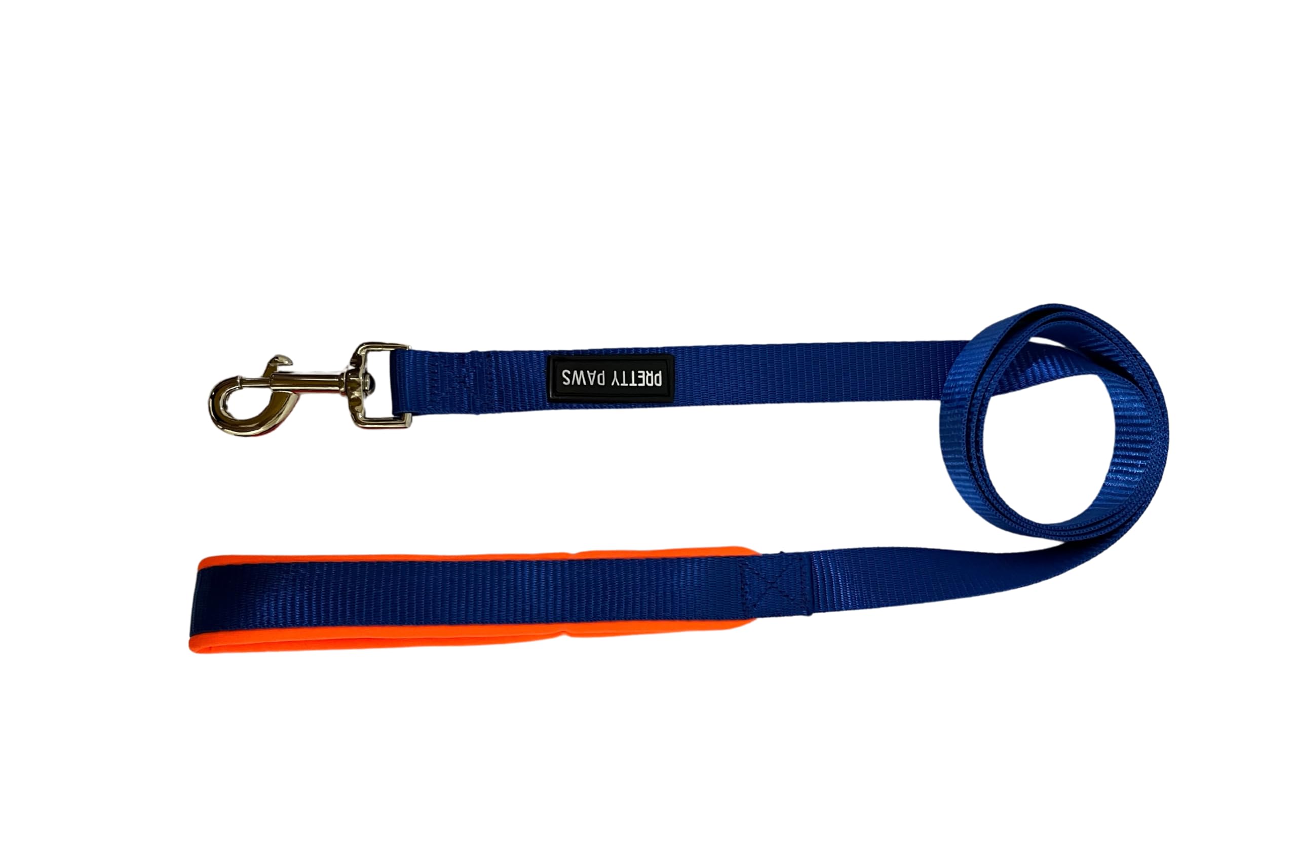 PRETTY PAWS Dog Leash| Durable & Lightweight | Polyester Material with Tangle Free Stainless Steel Sturdy Hook | Leash for Training and Walks (M, Blue) (B0CWZ1PLRJ) Amazon Price History, Amazon Price Tracker