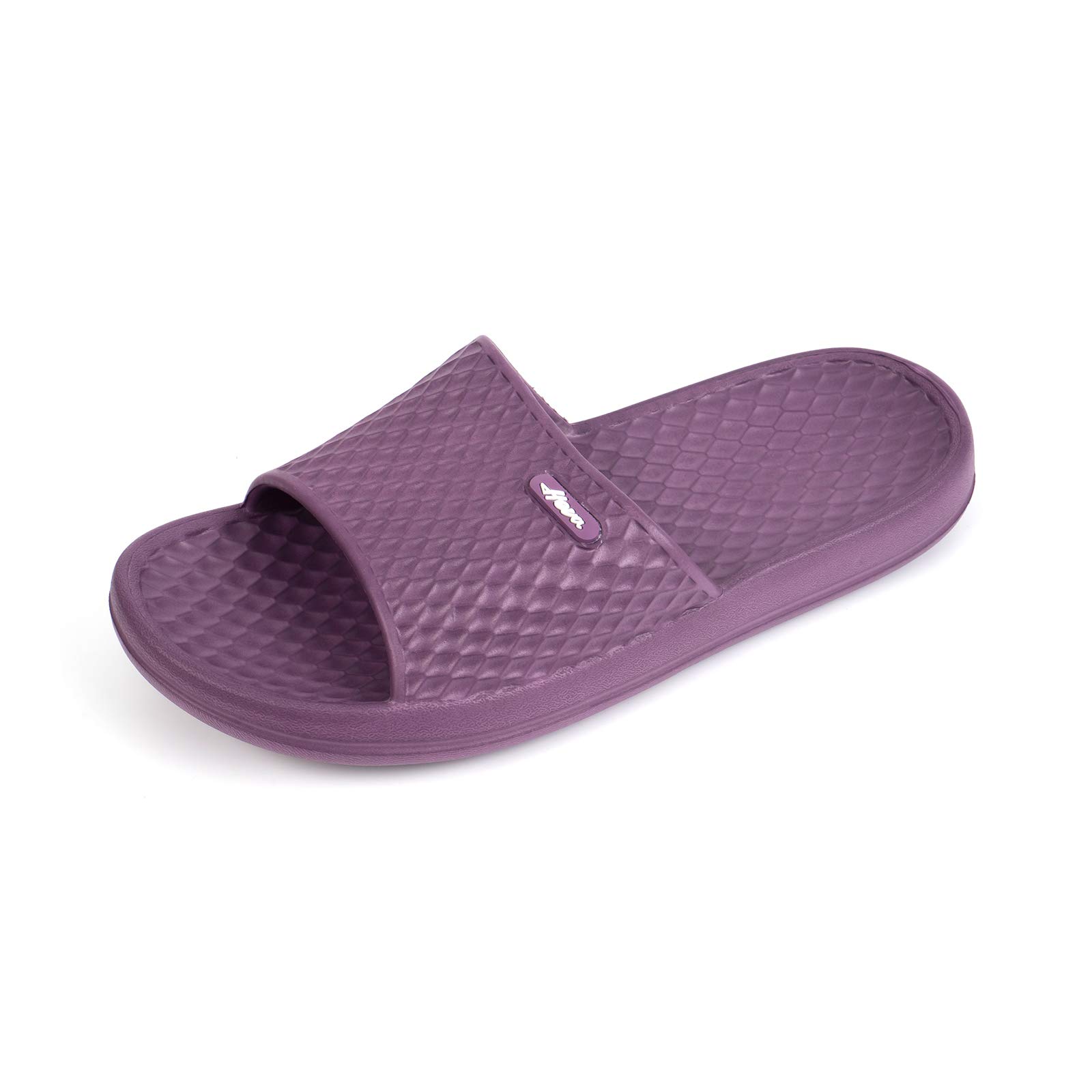 FUNKYMONKEY Womens Bathroom Shower Slippers Indoor Home Beach Non Slip Sandal
