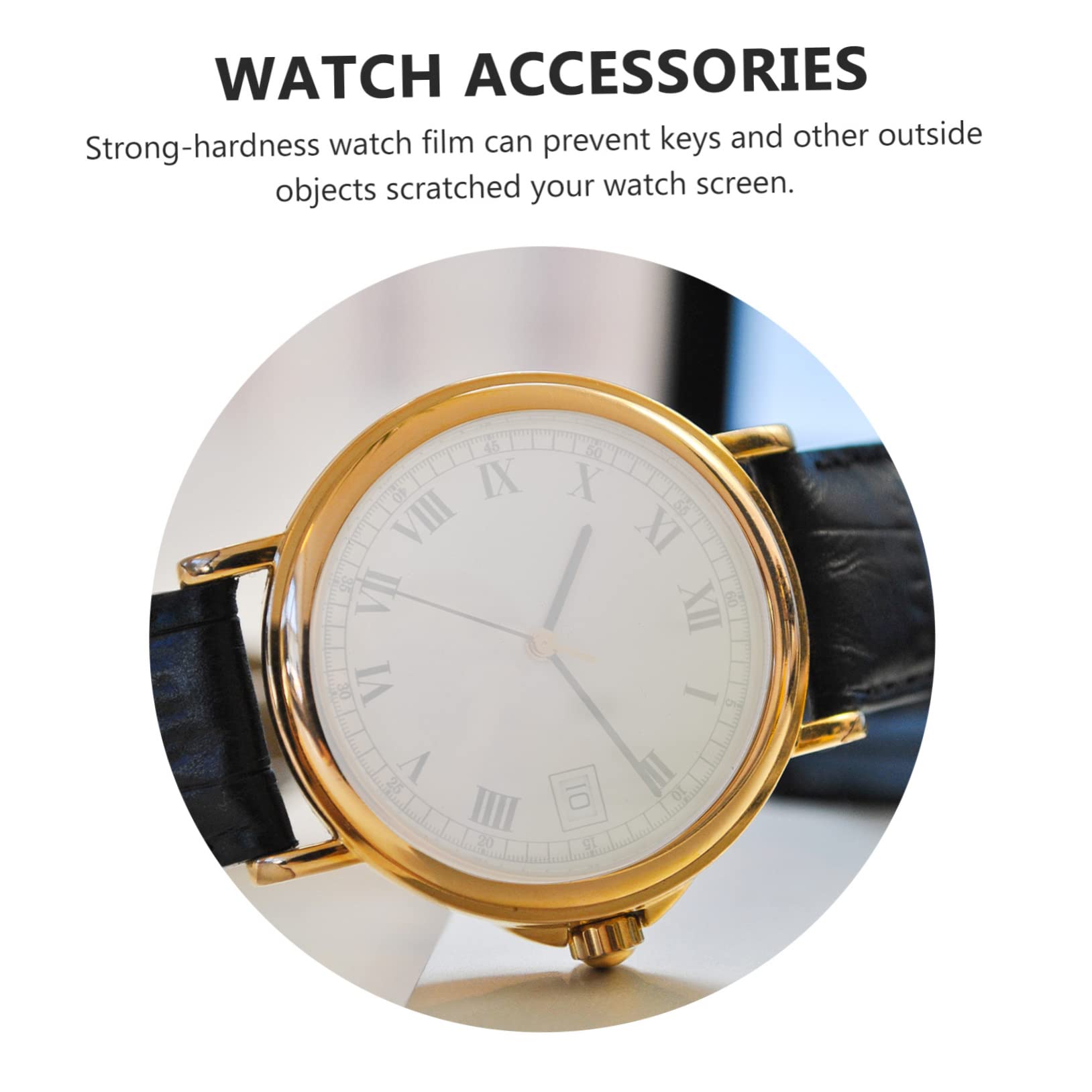Uonlytech 5sets Gehärtetem Glas Bildschirm Film Für Smartwatch Uhr Auge Leichte Scratch 4 Stücke * 5