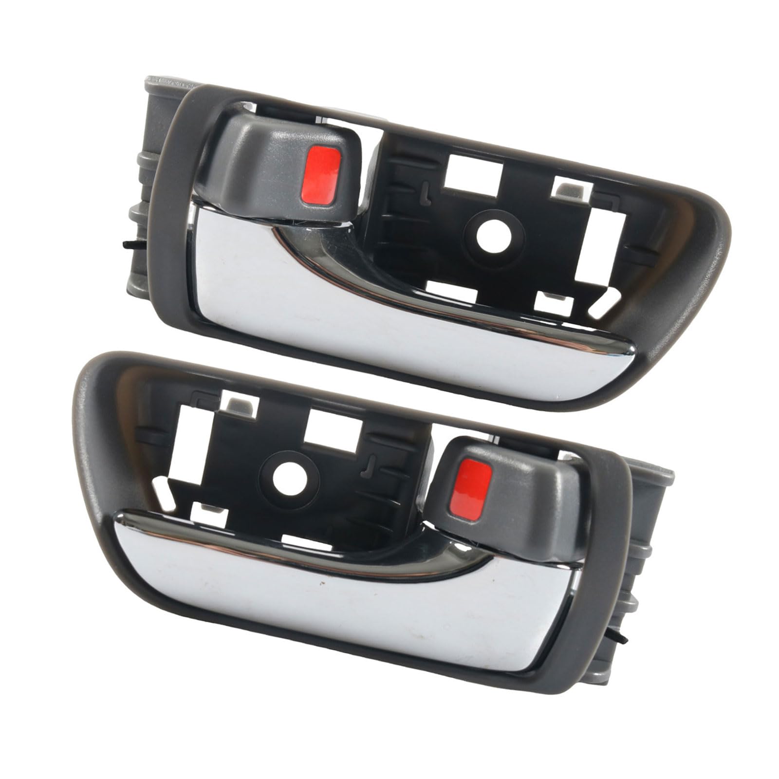 Hdoytxxm 1 Pair Of Handles Car Interior Door Handles With Button Abs Inner Pull Handle 69206-Ae010 69205-Ae010 For Vehicle Abs Car Handle