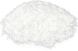 11 Lb 1/4 Inch Chopped Fiberglass Fibers Strands for Cement 6 mm, 9mm Mortar Concrete Reinforcement Anti Seepage Anti Cracking Milled Glass Fiber for Building Wall Garden Floor