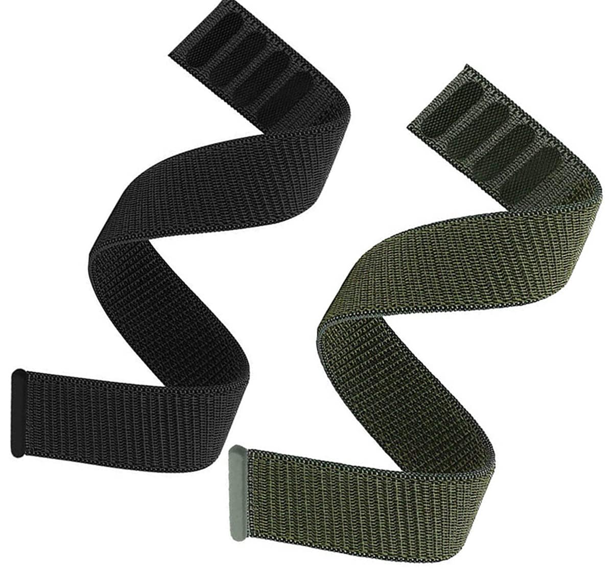 Olytop Fenix 7S / Fenix 6S / Fenix 5S / Instinct 2S Watch Bands, 20mm Hook & Loop Quick Dry Nylon Sport Wristband Replacement Strap for Garmin 6S Pro/