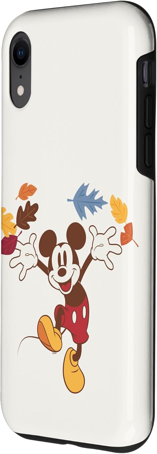 iPhone XR Disney Mickey Mouse Thanksgiving Autumn Fun Case