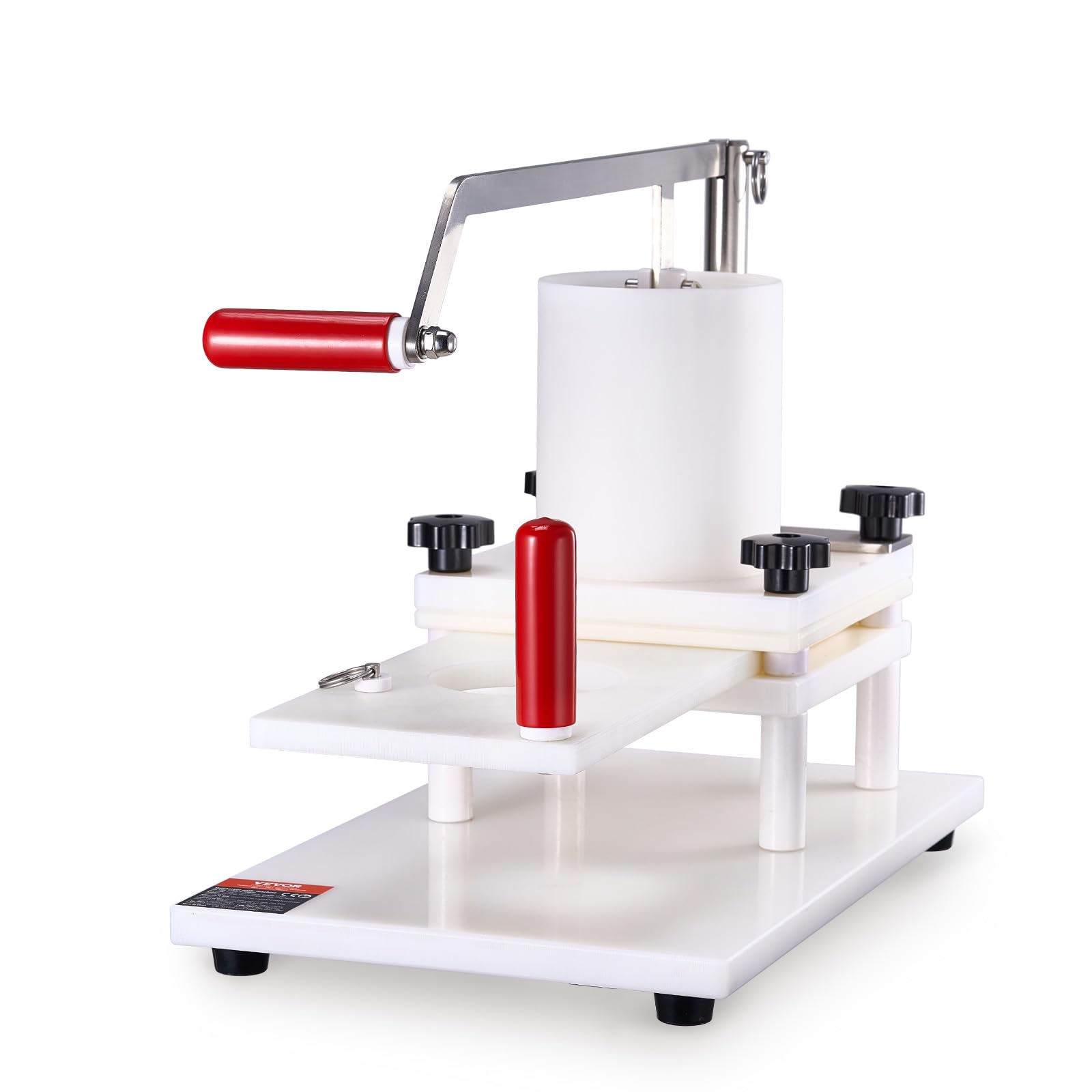 VEVOR JKH-130 - Máquina para hacer hamburguesas de carne de res, acero inoxidable