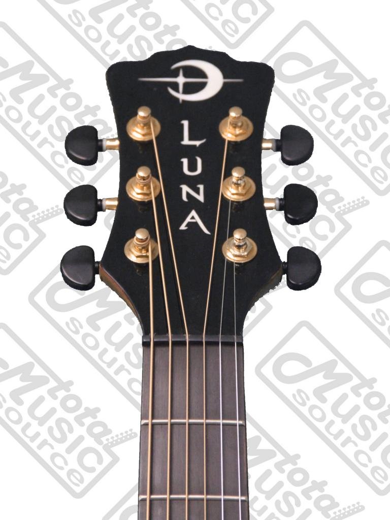 Amazon.com: Luna VISTAEAGLE Luna Acoustic/Electric Guitar