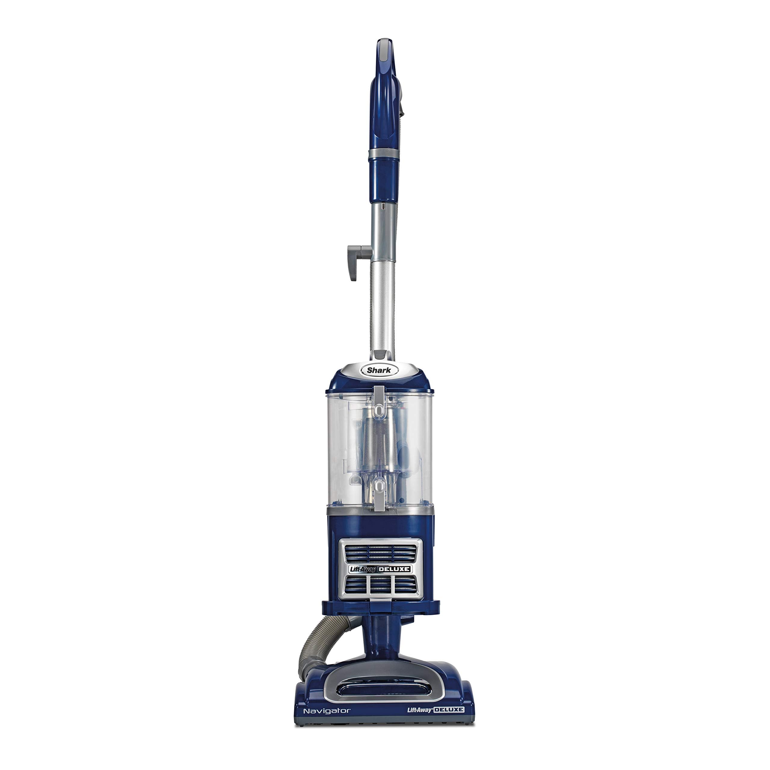 Shark Upright Vacuum, Navigator Lift-Away Deluxe with Large Dust Cup Capacity, HEPA Filter, Swivel Steering, Upholstery Tool Crevice Tool, Blue, NV360