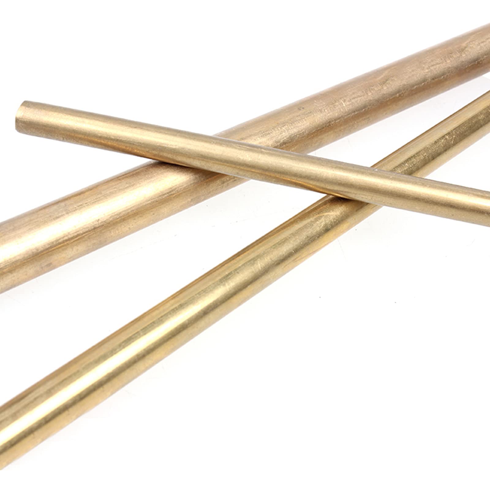 Barre Tonde in Ottone Barra Piena Diametro 12-38 Mm per Modellismo, Lunghezza 200 Mm/Diameter:30Mm