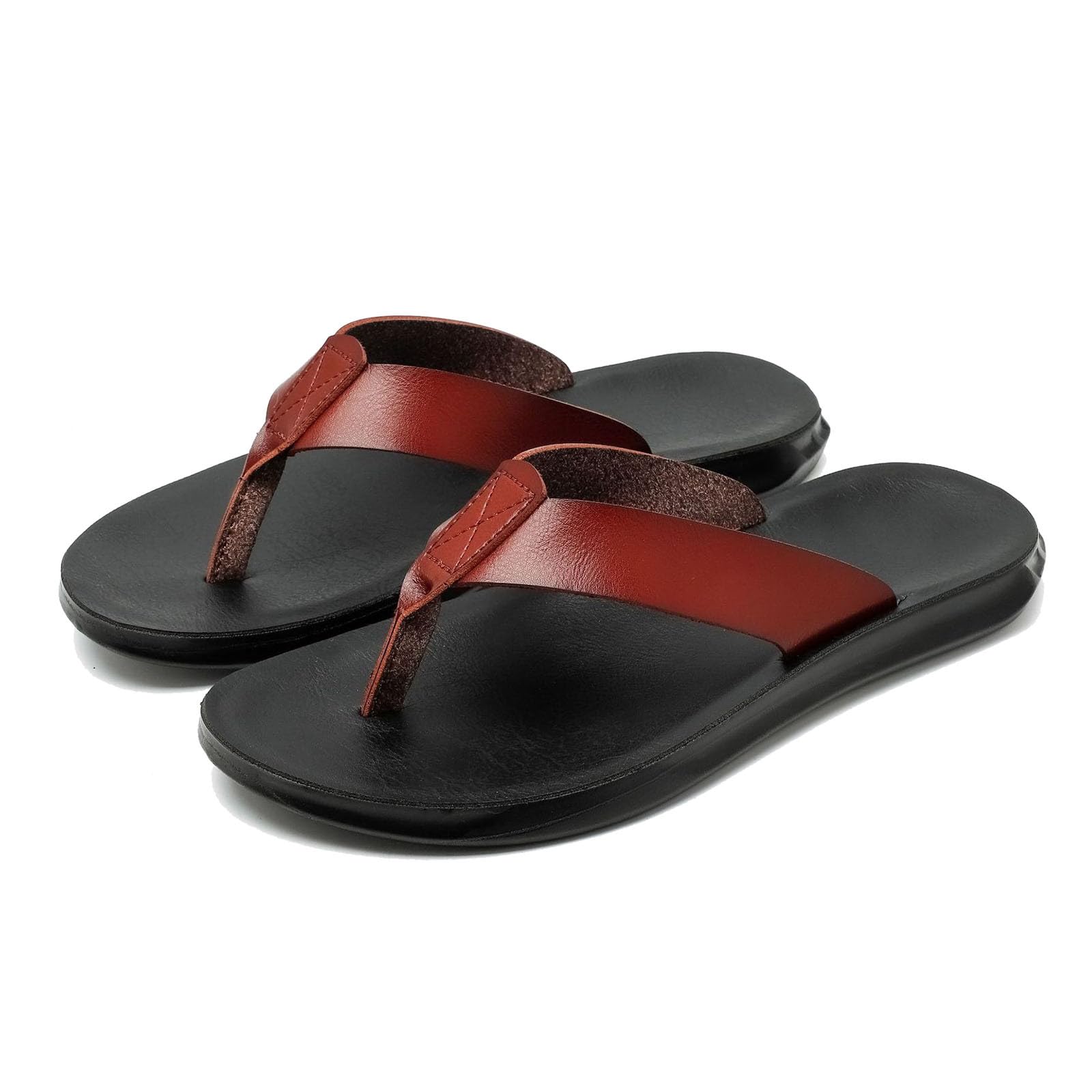 Chanclas de Comercio Exterior para Hombre, Pantuflas de Playa para Hombre, Verano, Antideslizantes, para Uso Externo, con Puntera