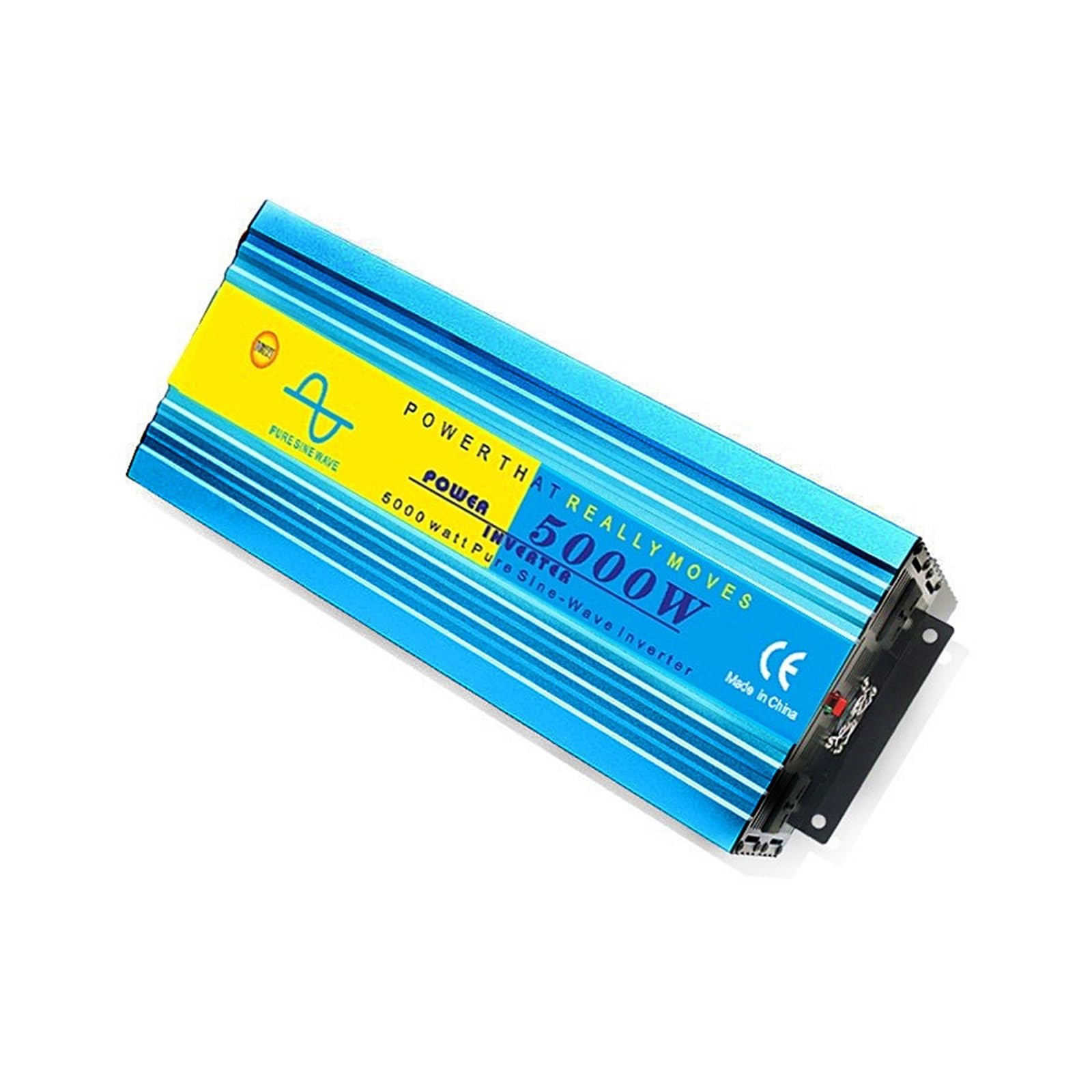 Inversor de Onda sinusoidal de 5000W 12/24/48V a 110/220V (Size : 48V to 220V)