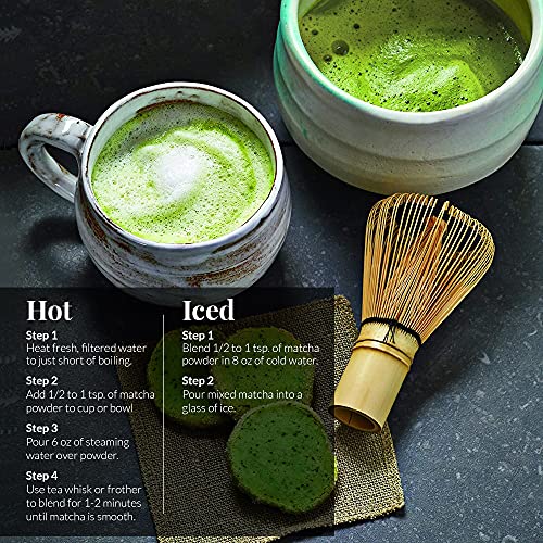 Té Matcha verde en polvo 1 libra bolsa a granel miniatura 6