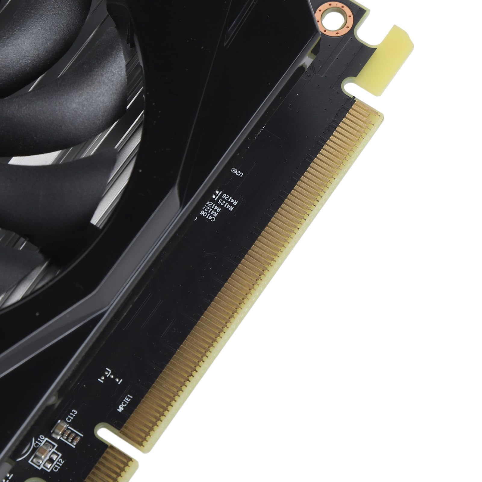 Karta graficzna RX 550 D5, 128-bitowa 4 GB GDDR5 1183/6000MHz, karta graficzna do gier PCI Express 3.0, DP1.4 HDR HD DVI D z wentylatorem chłodzącym do gier biurowych i komputerowych