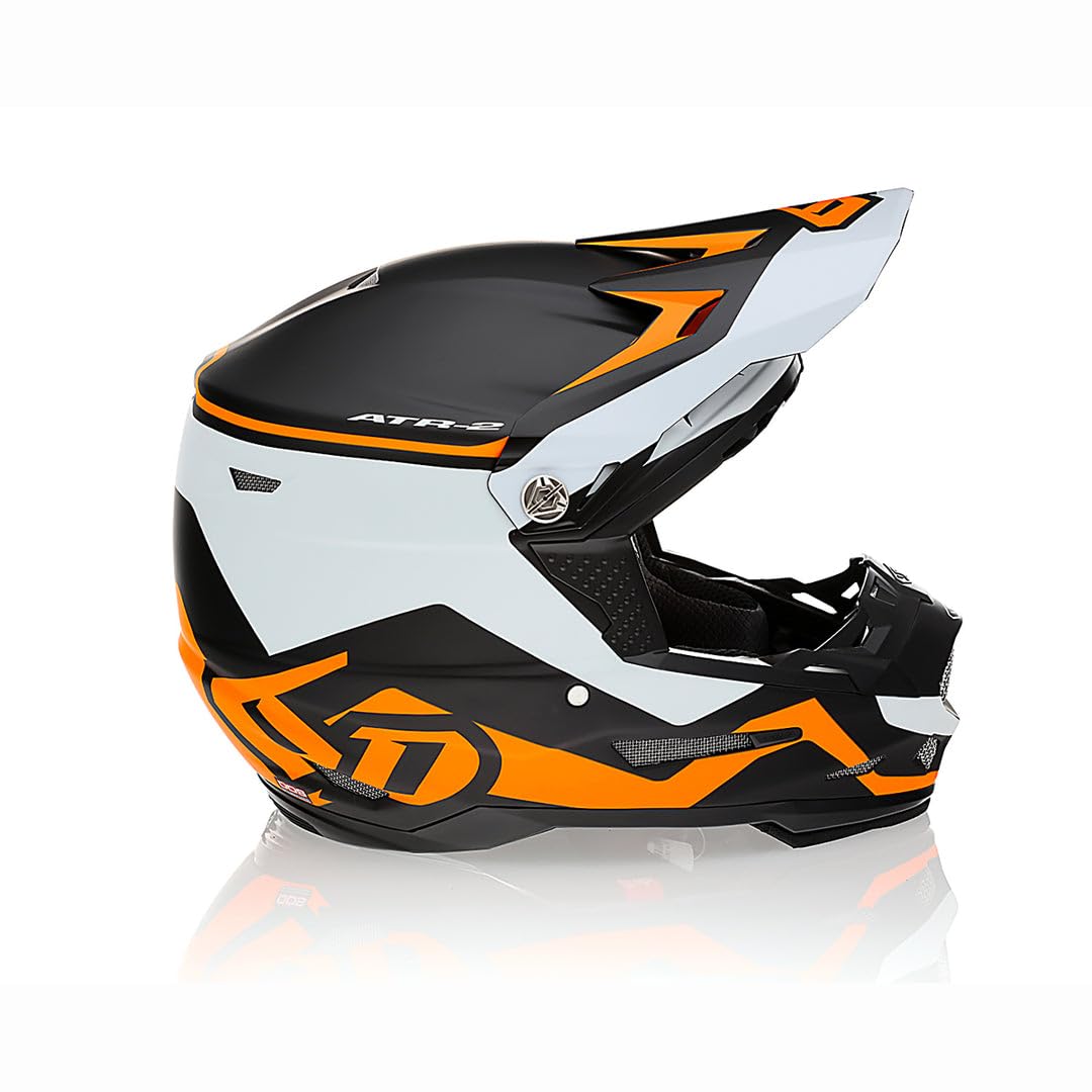 6D HELMETS | ATR-2Y Drive | Neon Orange | Small