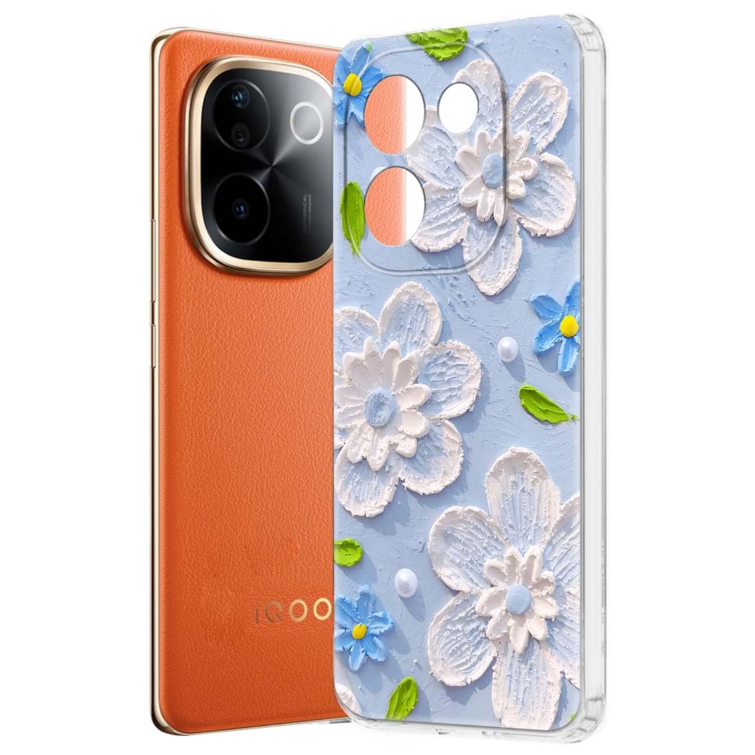 Fashionury Back Cover Case Designer Flexible Soft Back Case Cover for iQOO Z9s Pro 5G -D3165 (B0DFM8TTSC) Amazon Price History, Amazon Price Tracker