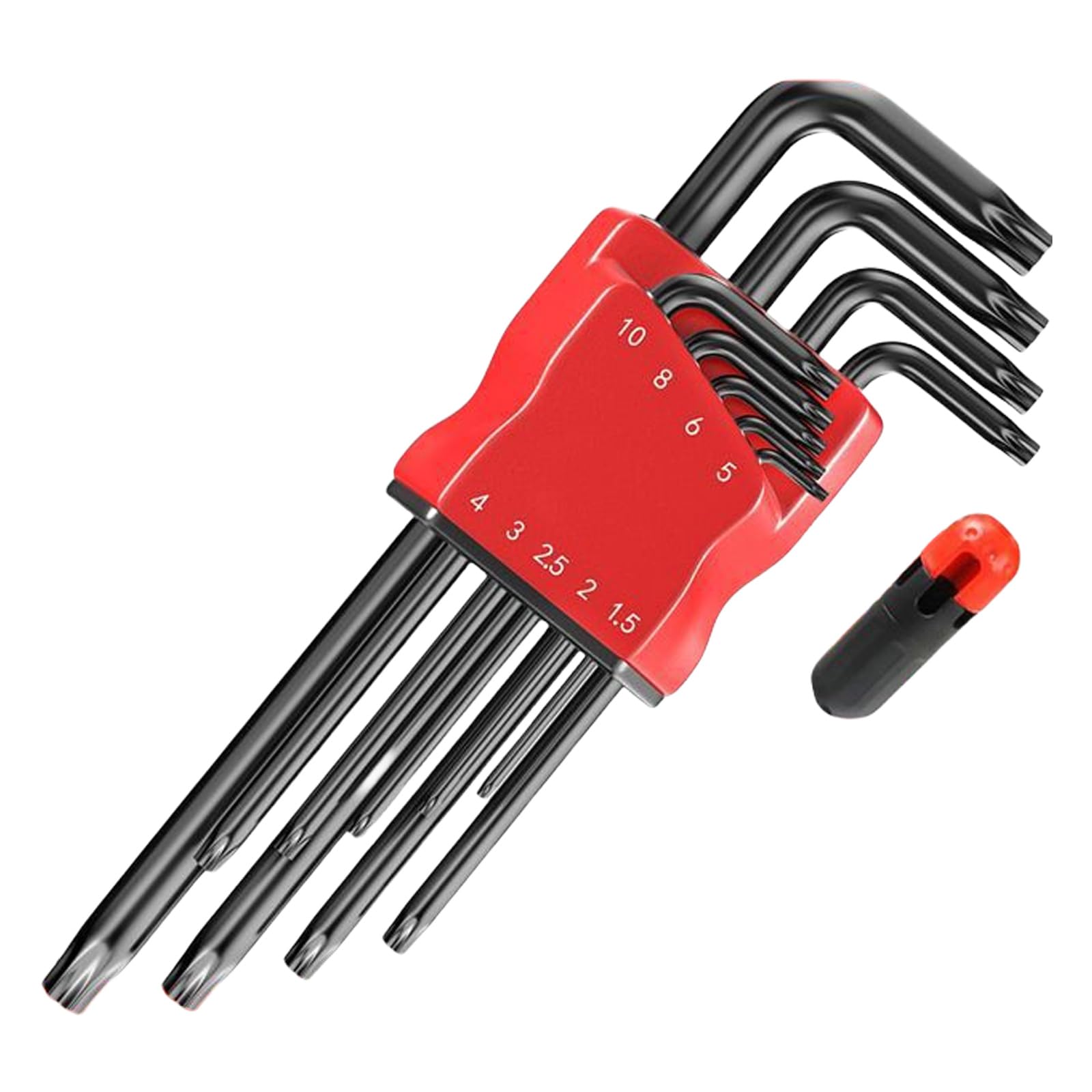 RGYBAO Dutys AntiCorrosion Allens Wrench Torxs Star Wrench for Electronics Assembly Furniture Installation Ergonomic Grip Screwdriver Set Torxs Compatible