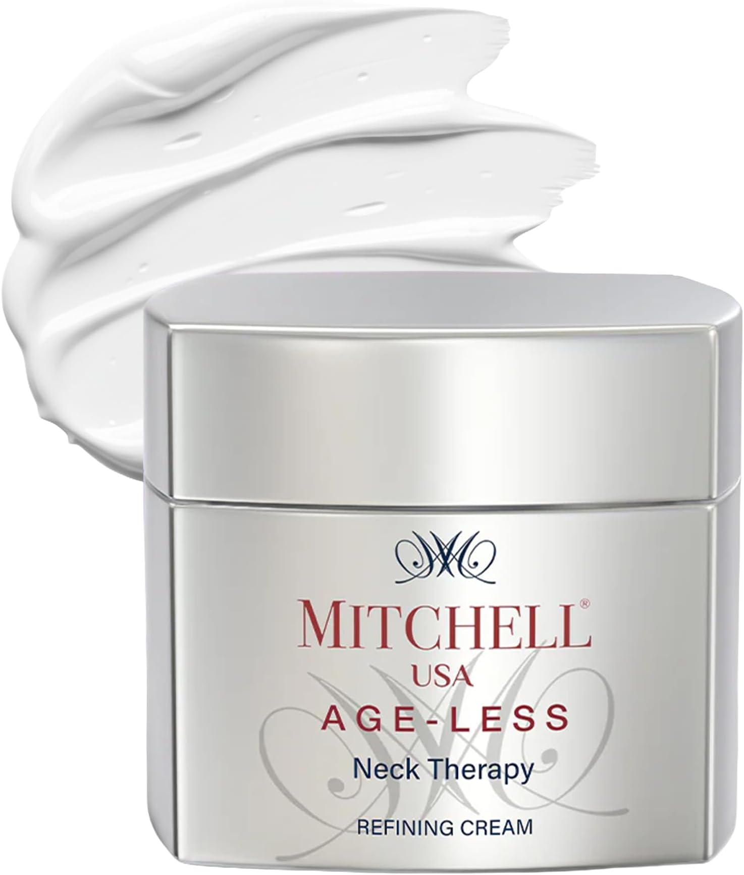 Mitchell USA Anti-Aging Neck Therapy Cream – Firms & Smooths Neck Skin, Reduces Fine Lines | With Lotus Seed Extract & Cocoa Butter | For All Skin Types | 50 g
