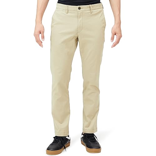 Goodthreads Men's Slim-Fit Washed Comfort Stretch Chino Pant