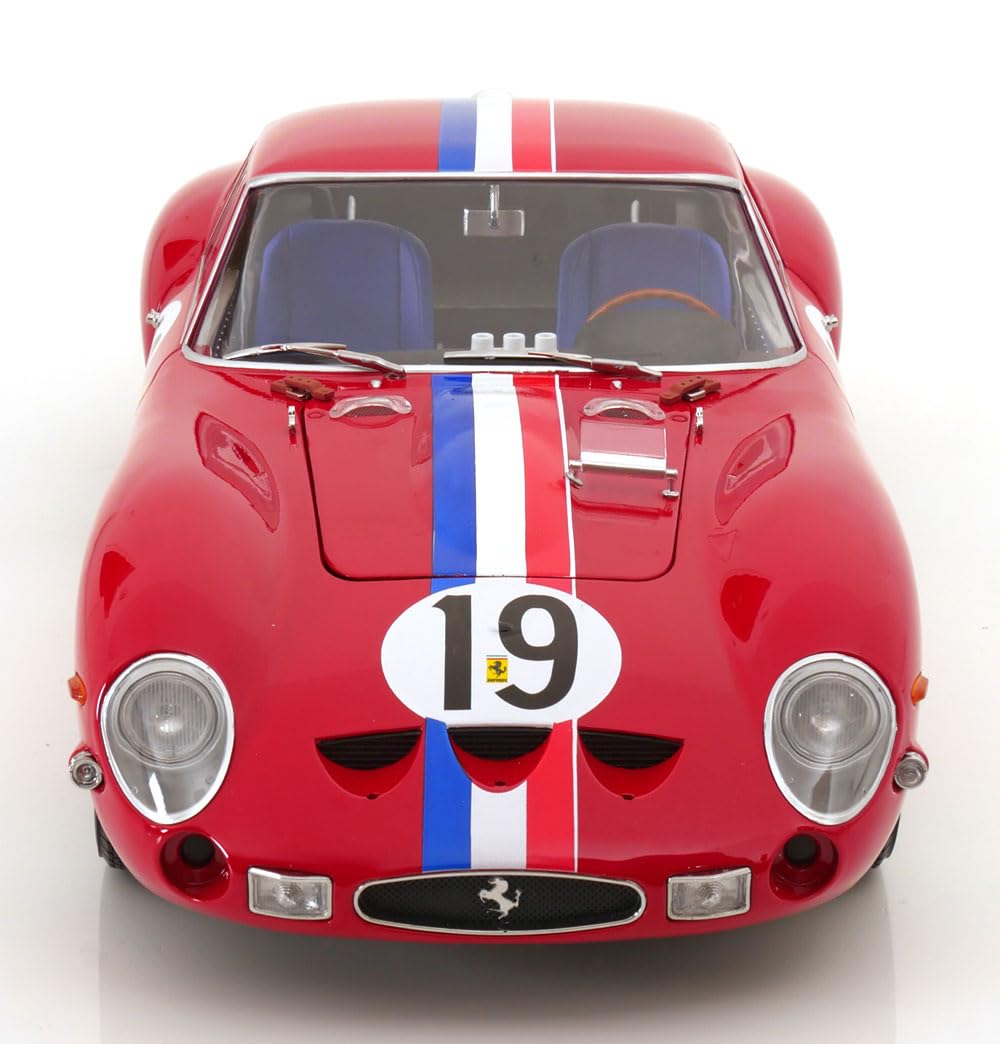 KK Scale KKDC120125 - Ferrar. 250 GTO #19 2nd Place 24H Le Mans 1962 - Scala 1/12 - Auto in Miniatura da Collezione