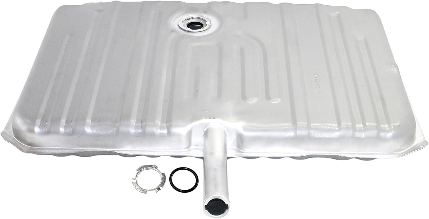 Garage-Pro 17 gallons Fuel Tank Replacement For Oldsmobile Cutlass 1968 1969 4.1L 5.7L 6.6L 442 6.6L 7.5L With Filler Neck, 39-1/4" x 24-1/2" x 7-3/4", Lock Ring Kit Included Replaces # 404078