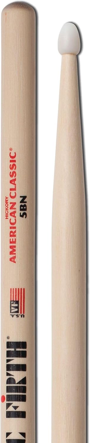 Vic Firth American Classic 5BN and Extreme 5AN Nylon Tip Drum Sticks 2-Pack