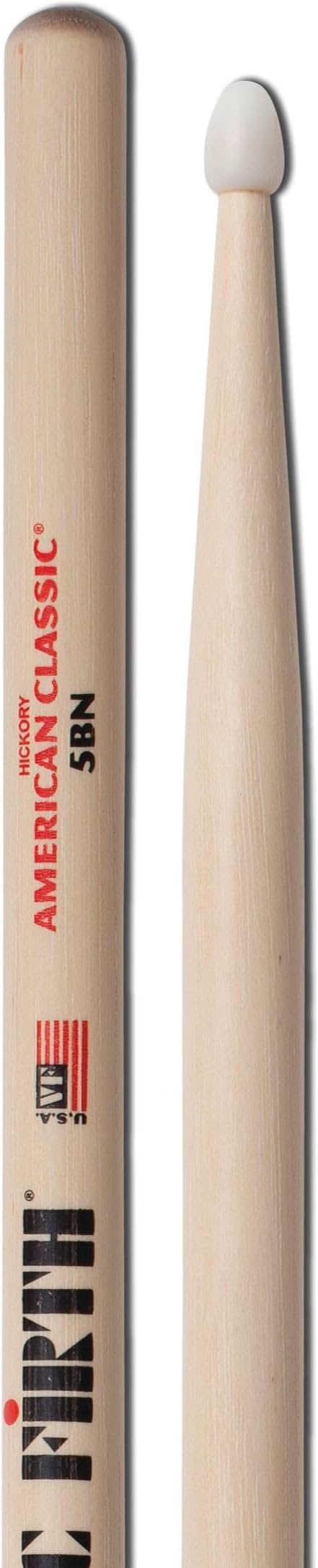 Vic FIrth - American Classic® Drumsticks 5BN - American Hickory - Nylon Tip