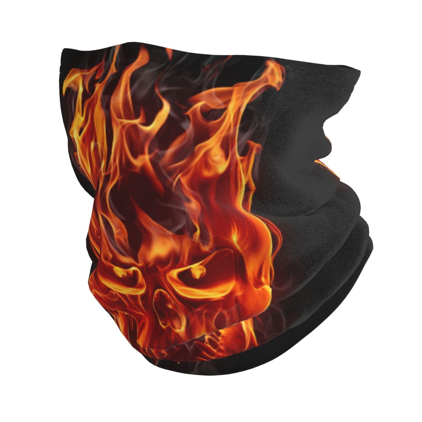 Multifunctional Headwear Skeleton Death Flame Ourdoor Face Balaclavas Neck Gaiter Bandanas Scarf For Men Women Outdoor Sports