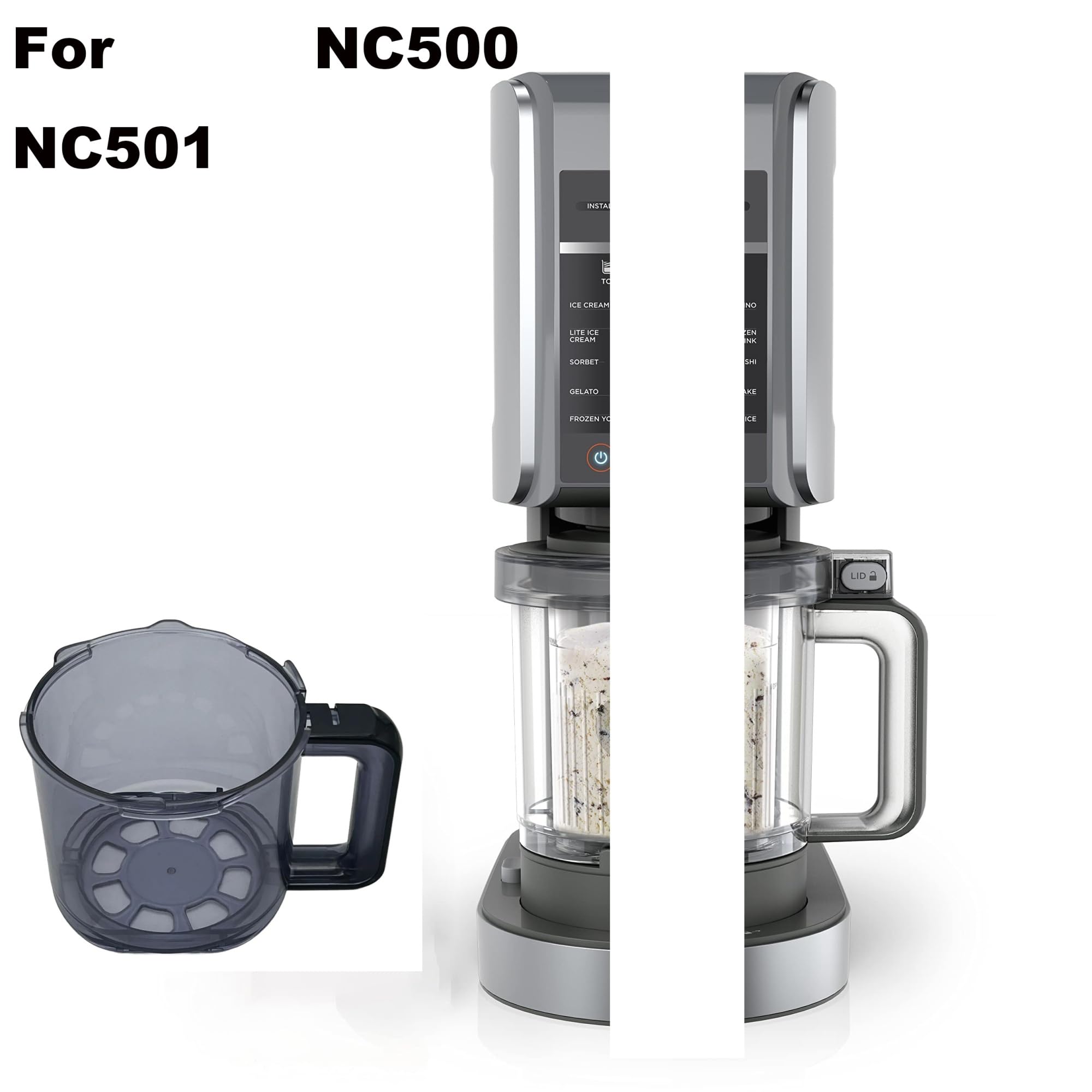 Compatibile Con Ninja, NC500 NC501 Coppa Gelato Coppa Esterna Serie Gelatiera