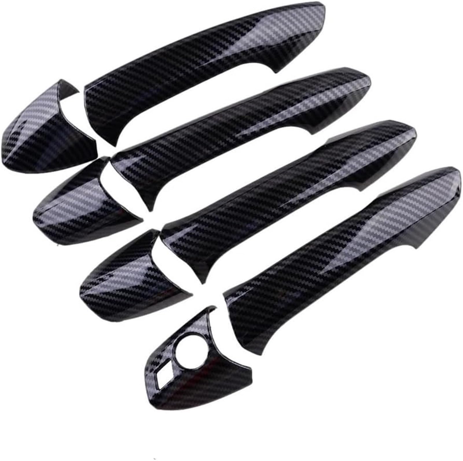Glymzoi Car Exterior Door Handles Car Left Exterior Door Handle W246 W204 W212 X204 W166 W117 LHD Black