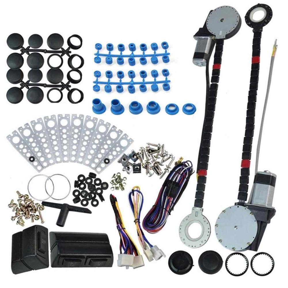 10EF2T - Kit Alzacristalli elettrici per 2 portiere Power window