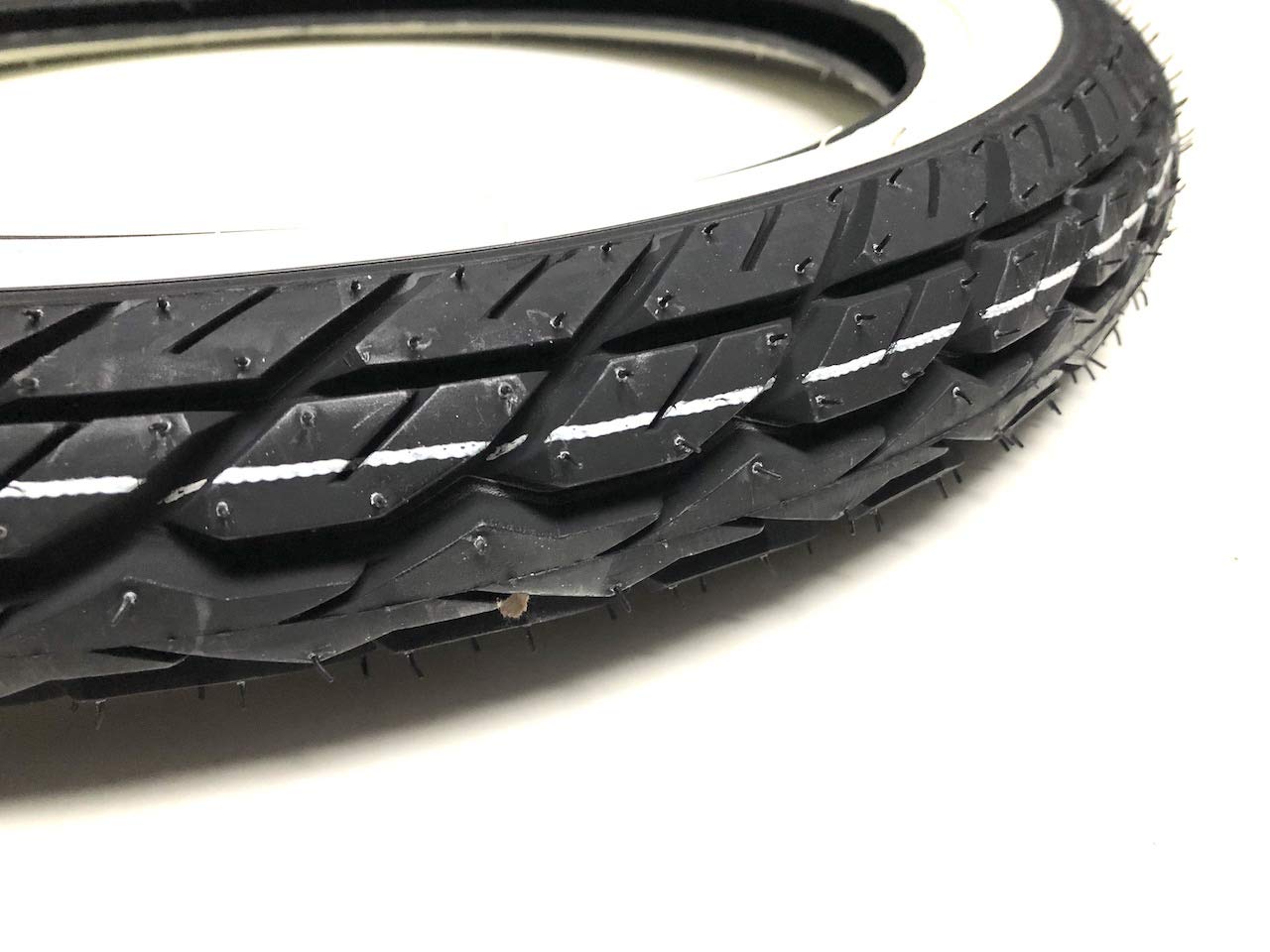 Streetparts24 Weißwand Reifen + Schlauch Set 2.75-17 Zoll passend für Kreidler Florett RS RMC – K418