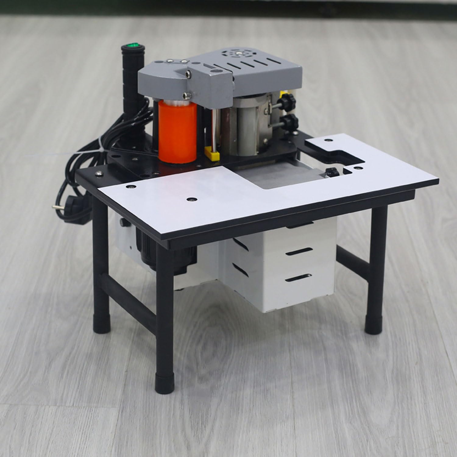 Encoladora de bordes portátil con pegado de doble cara de 1200W