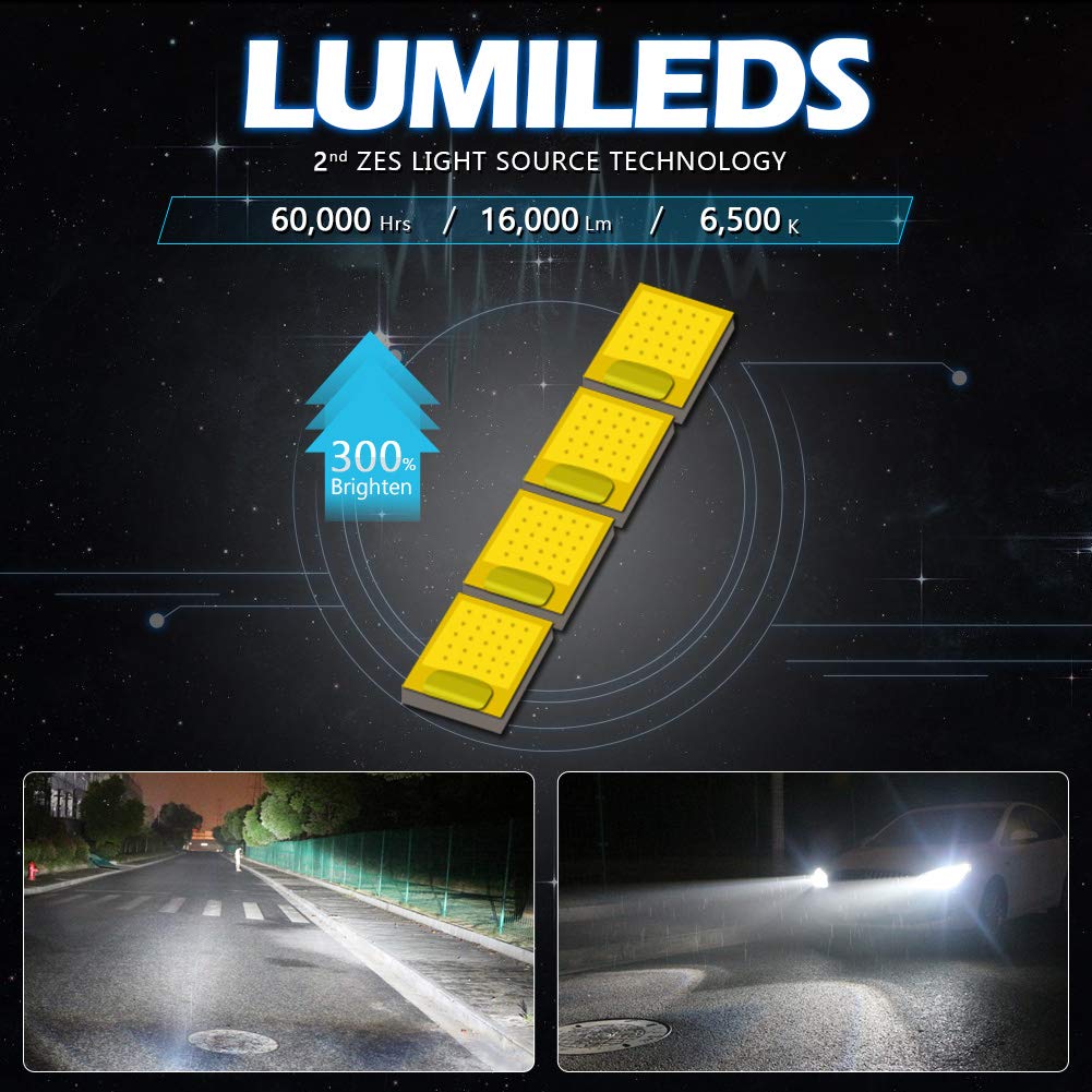 VELEDON LEDヘッドライト 16000lm ULTIMATE】 LEDフォグランプ （ヘッドライト）16000lmイエロー/14900lm