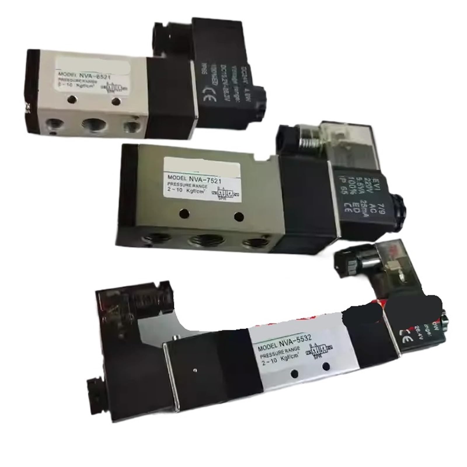 1PCS Solenoid Valve NVA-6521-PT 5521-PT NVA-7521-PT Directional Valve(NVA-7521-PT AC220V)