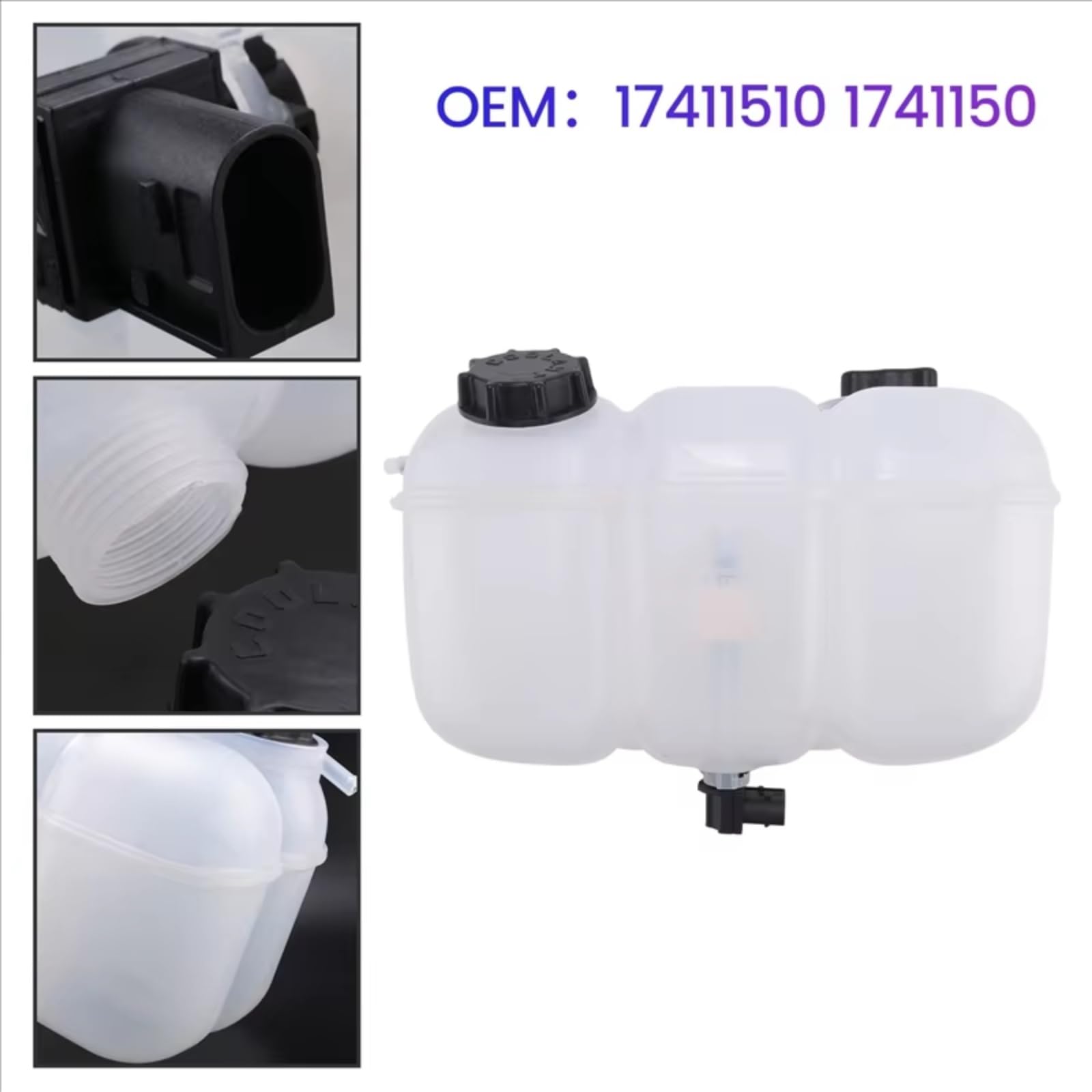 Compatibile Con Volvo Per EC250D EC140C Serbatoio Espansione Del Liquido Raffreddamento Dell'acqua Del Radiatore Con Tappo 17411510 17411509 Vaschetta Raffreddamento