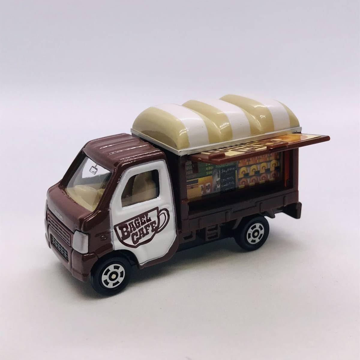 Amazon.co.jp: DM528 トミカ ベーグルカフェ キッチンカー キャリー