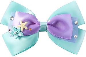 Mermaid Hair Bow - A Filigree of Fantasy Under the Sea