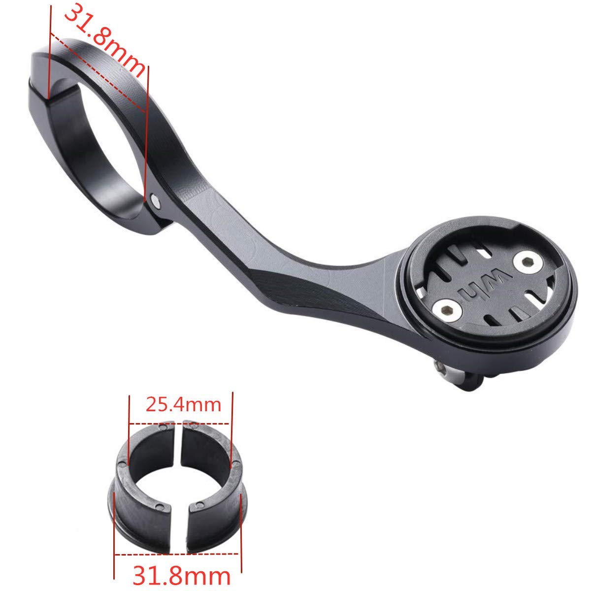 Chooee Fahrrad Halterung für Wahoo Elemnt, Wahoo Elemnt Bolt, Elemnt Mini,Lenkerhalterun für Wahoo Elemnt,Schwarz CK02