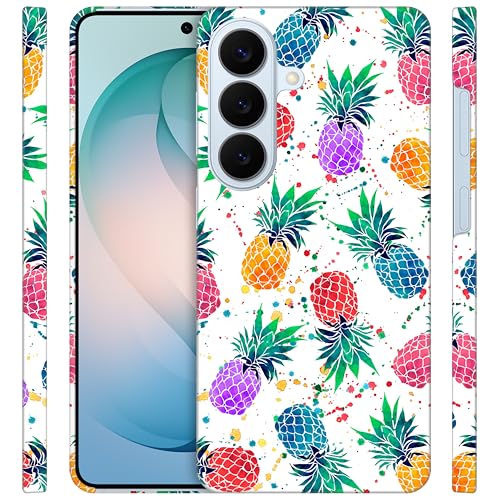 Coque Samsung S26+ anti-rayures mince motif ananas artistique