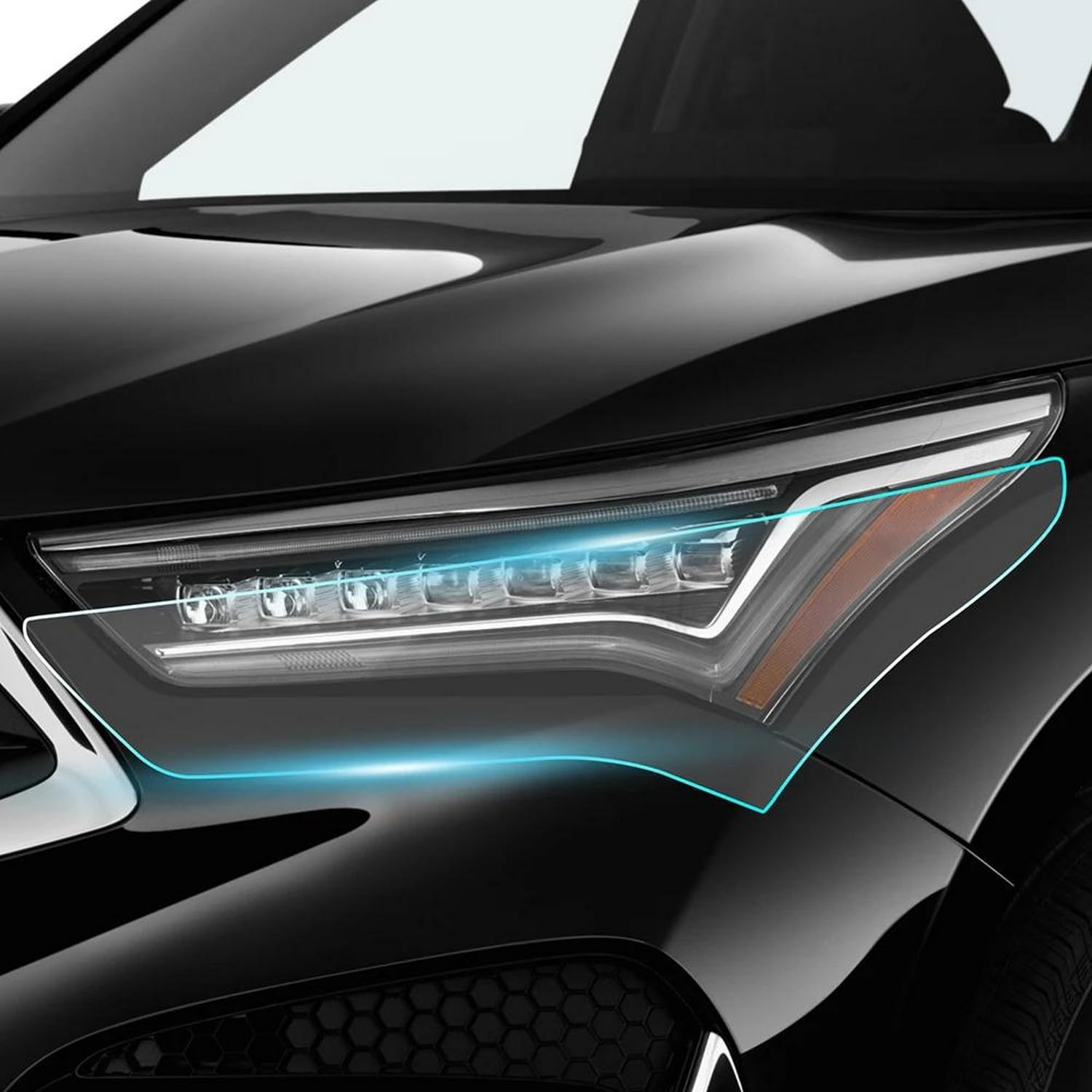 Film de protection en TPU pour Acura RDX évite les rayures sur console double couche