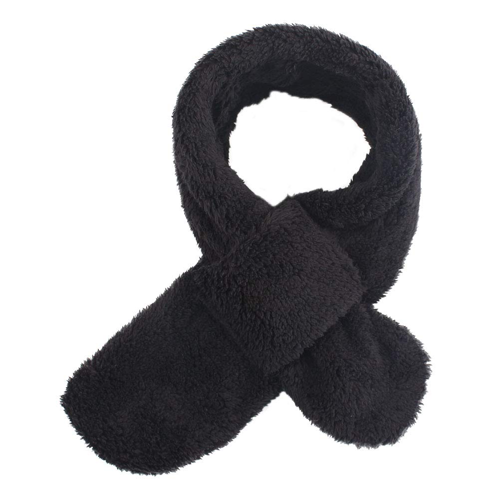 JANGANNSA Fleece Kids Scarf Warm Winter &amp; Autumn Neck Warmer for Boy &amp; Girl