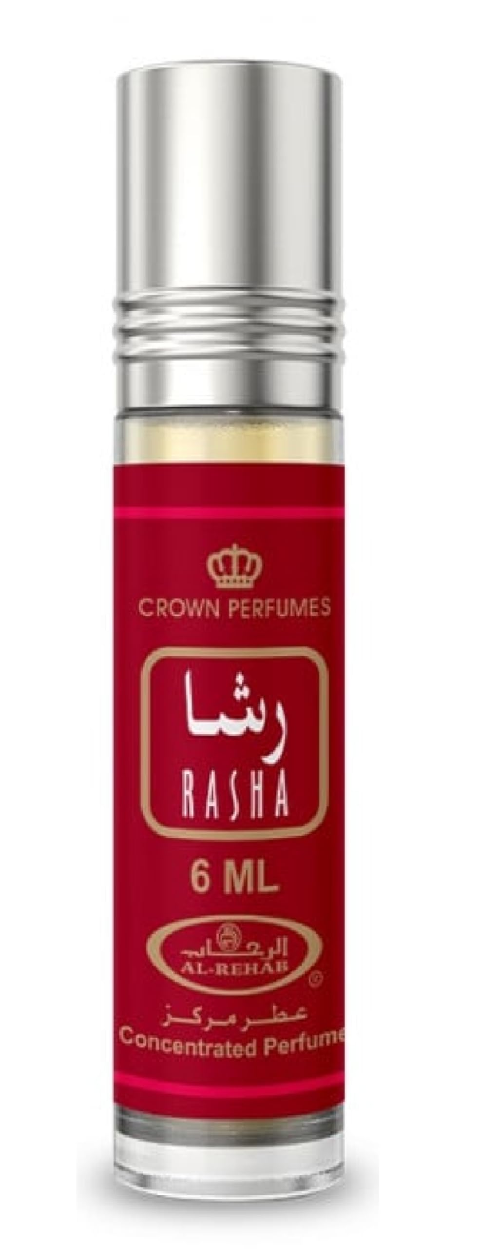 Al-Rehab Rasha Concentrated Perfume Rollerball for Women 0 2 Ounce 6ml