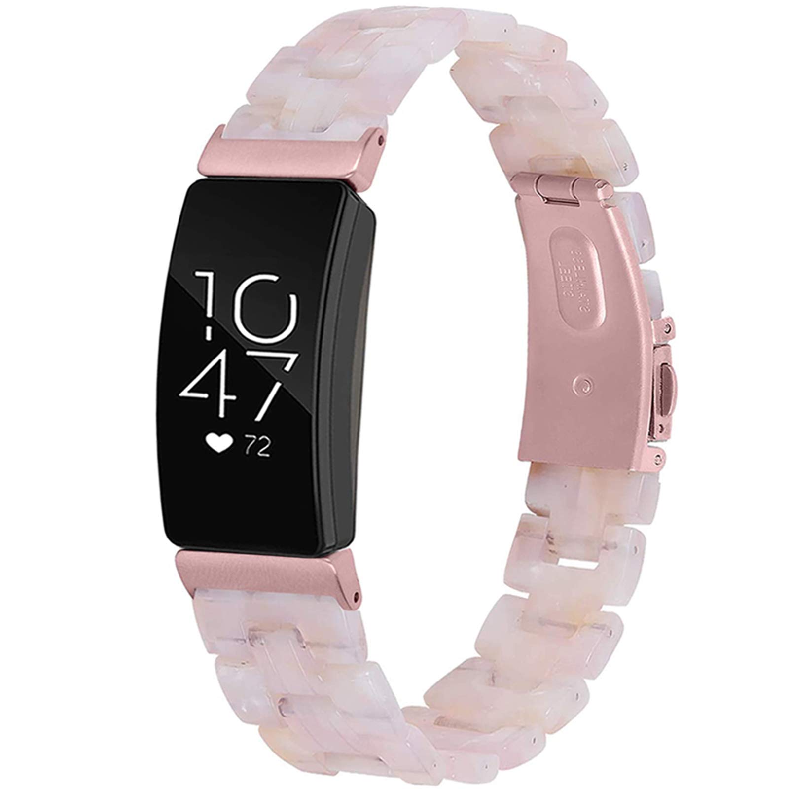 Amazon.co.jp: 対応Fitbit Inspire 2 樹脂バンド 交換ベルト フィット  