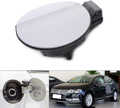 Miniatura 3 de Three T Cubierta para depósito de combustible de automóvil, tapa de llenado de combustible para puerta, tapa de tapa de gasolina para VW para Passat