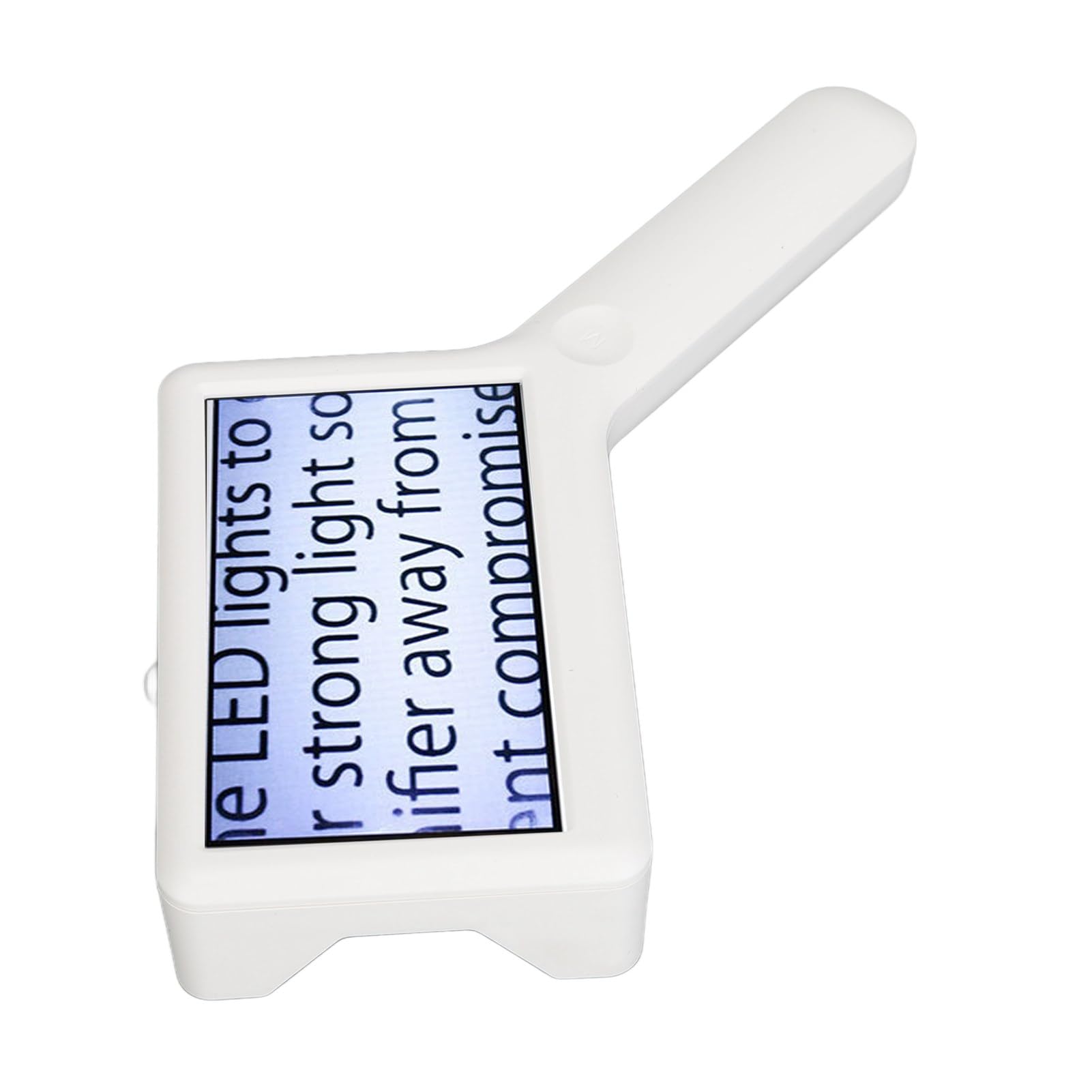 Lupe, 6 Lichtchips, Sanfte Beleuchtung, 3/5/10-fach über USB Wiederaufladbar, Ergonomische Leselupe für Senioren Gegen Farbenblindheit