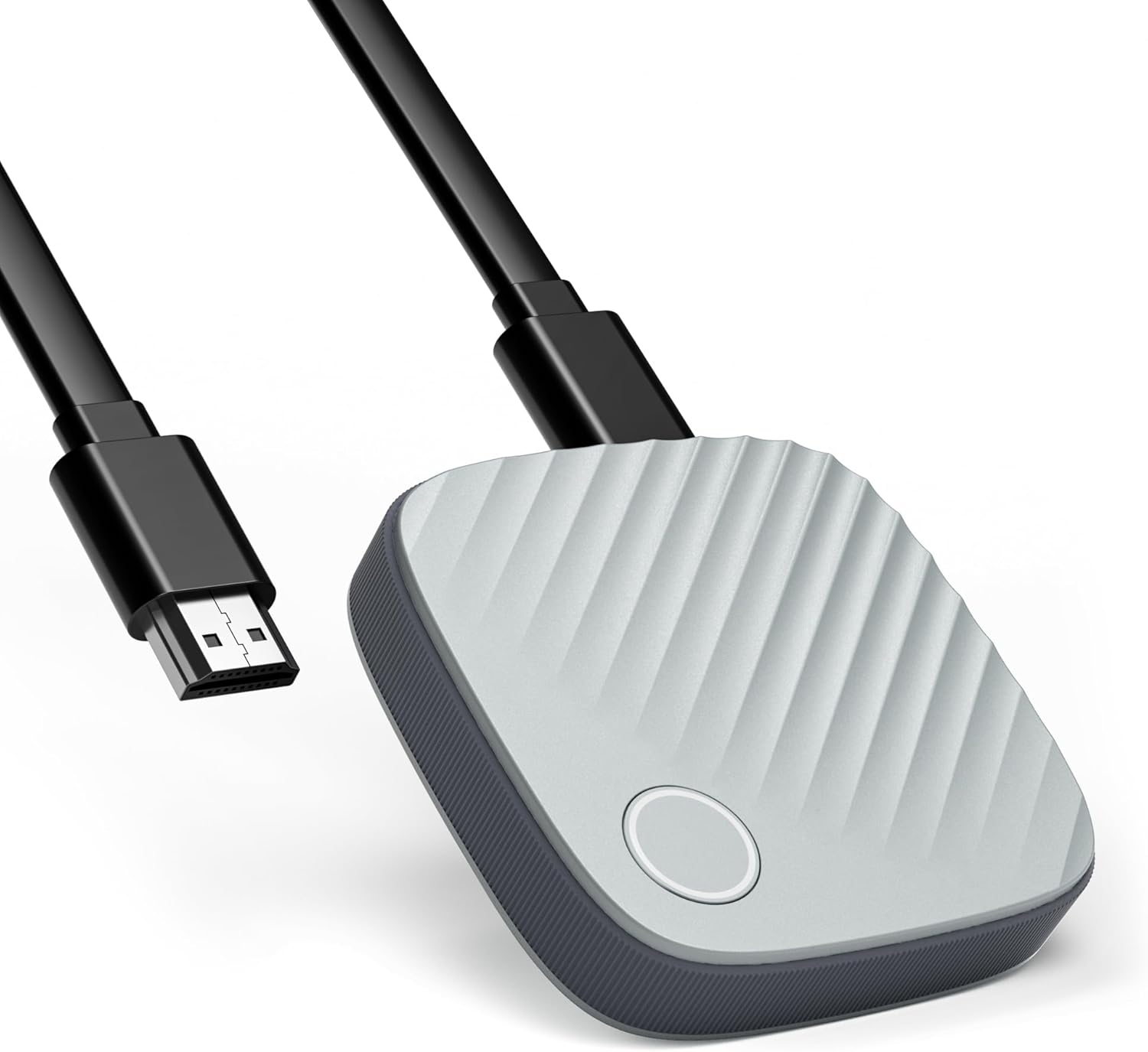 Real 4K/5G Wireless HDMI Display Dongle Adapter - AT-Mizhi 2026 Screen Mirror Miracast/Air Play Adapter, Cast Video Audio File from Phone/Pad/Laptop/Android/i-OS/Win/Mac to HDTV/Monitor/Projector