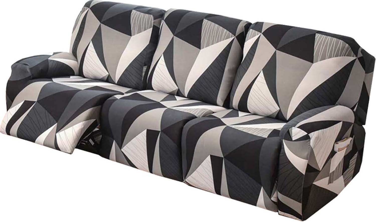 Recliner Chair/Sofa Slipcover With Pockets 2/3/1 Seat Recliner Stretch Sofa Covers Lazy Boy Chair Cover Reclining Couch Slipcover Fallon Collection Slipcover For Recliner With Elastic Bottom ( Color :