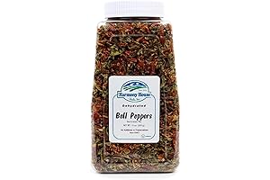 Harmony House Premium Diced Freeze Dried Bell Peppers: Culinary Delight for Every Occasion