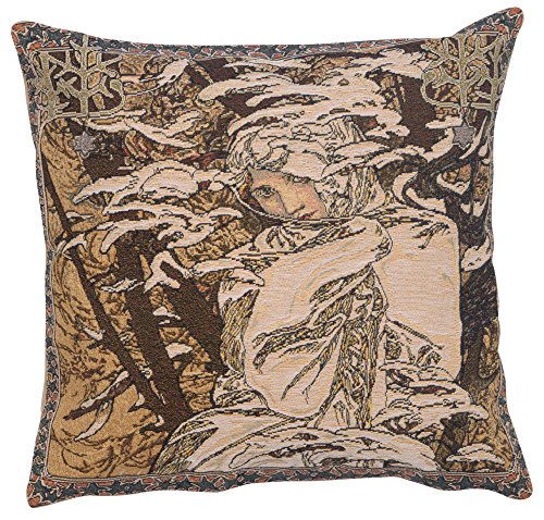 Charlotte Home Furnishings Decorative Pillow Covers for Bed 18x18 in,